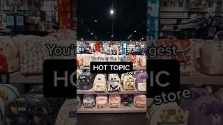 get in, we're going to the largest Hot Topic 🏃💨 #hottopic