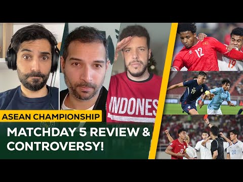 Indonesia CONTROVERSY vs Philippines | Singapore, Thailand & Vietnam into SEMIS | ASEAN Championship