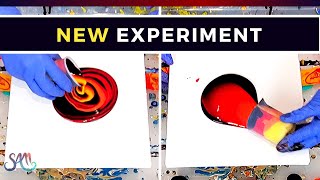 Pre-mixed Pouring Paint + FLOETROL😲 Will it WORK??? New Test! Acrylic Pouring | Fluid Painting