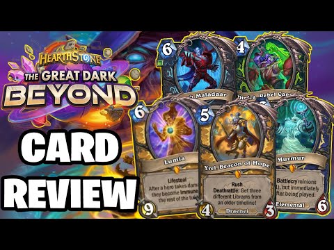 Return of Classic Decks & other INSANE Cards! The Great Dark Beyond Card Review Hearthstone