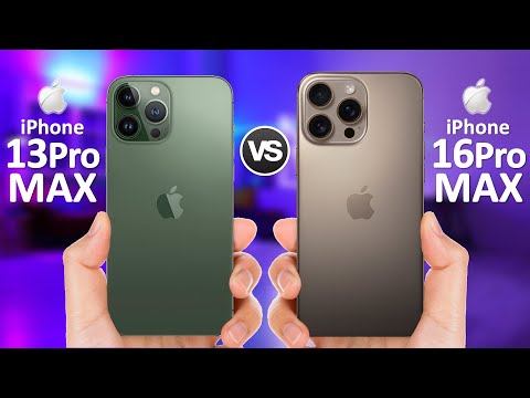 iPhone 16 Pro Max VS iPhone 13 Pro Max