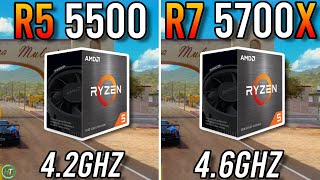 Ryzen 5 5500 vs Ryzen 7 5700X - Big Difference?