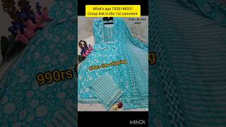 beautiful pure cotton anarkali kurti set/amazing kurta set hual unboxing review chickpet kurtis hual