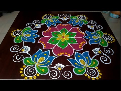 Sankranti chukkala muggulu🦚beautiful sankranti rangolis#sankranthi#rangoli #pongal#festival#muggulu