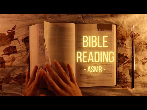 ASMR ✨2 Corinthians✨ Bible Reading ~ TINGLY WHISPERS