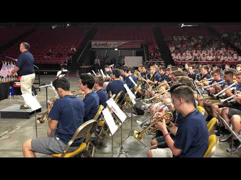 Miami University RedHawks Fight Song for Paula Green - Buckeye Boys State Band (2018)