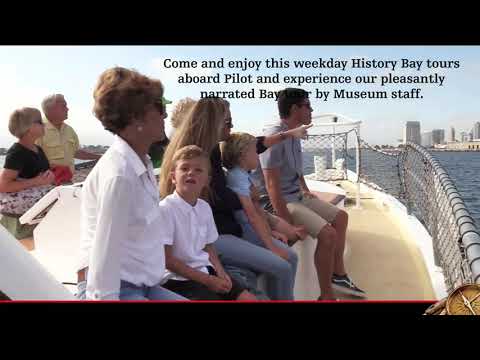 45 minute Historic Bay Cruises Aboard Pilot