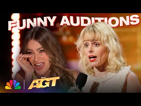 Got Talent's FUNNIEST Auditions! | AGT 2024