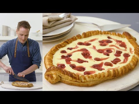 Cherry Cheese Strudel Pie - The Slice with Greg Loft