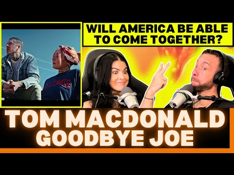 WE WERE EXPECTING A DISS RECORD! First Time Hearing Tom MacDonald & Nova - Goodbye Joe Reaction!