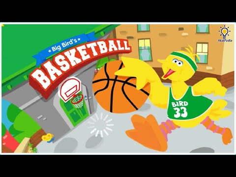 Big Bird's Basketball Numbers Counting Sesame Street Educational Games #learning #elmo #sesamestreet