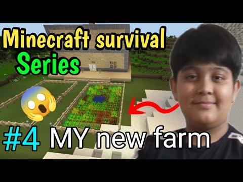 Minecraft survival Series My New Farm Episode 4 in Minecraft survival Series @Turbo_Proz