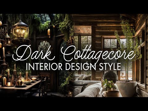 How to give your home: Dark Cottagecore vibes 🌿🕸 (Cottagecore’s Winter sister) ~ DARK NATURALISM