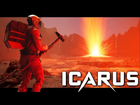 The volcanic region was WAY more than I bargained for... - ICARUS (Ep.2)