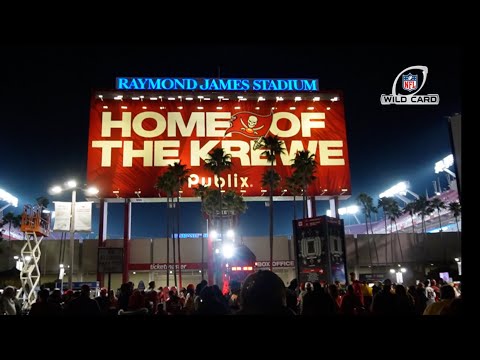 Vlogging My First NFL Playoff Game - DIVISIONAL DOINK! Commanders at Bucs - NFC Wild Card Round