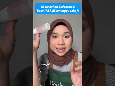 Kulit cantik tak perlu tergesa-gesa! ✨ Exfoliate dengan bijak, bukan berlebihan.