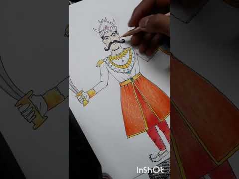 ravan drawing / parth tyagi studios #ravan