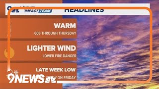 Latest forecast | Denver enjoys mild weather before weekend windstorm hits