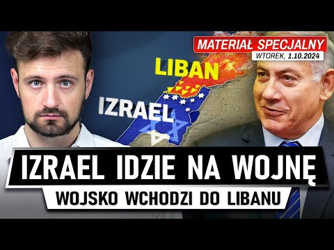 IZRAEL WSZEDŁ do LIBANU - Nowa wojna na Bliskim Wschodzie