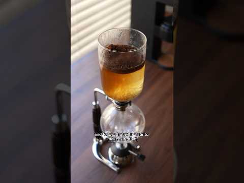 A Science Experiment That Makes Coffee - The Siphon Brewer