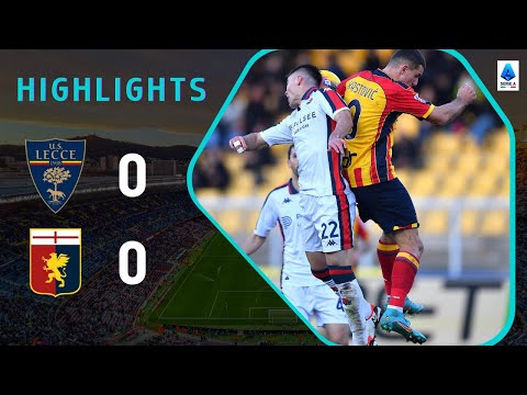 Lecce - Genoa | 0-0 | Highlights | Serie A 2024-25 | lecce genoa