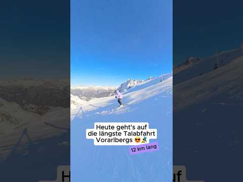 Woooow!🤩🚀 Diese Abfahrt hat es in sich!🙌⛷️ #ski #skiing #berge #wintersport