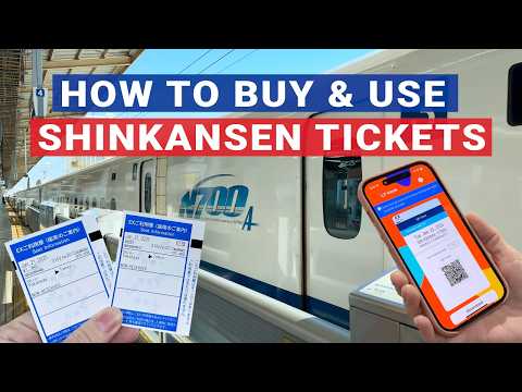 How to Buy & Use Shinkansen Bullet Train Tickets in Japan and Online