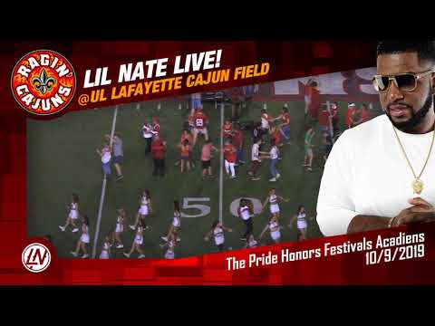 Ul-Lafayette Marching Band Feat. LIL' NATE 2019 Halftime Show