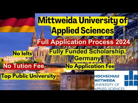 Mittweida University of Applied Sciences, Germany, No Tuition Fee, No Ielts, Application Guide 2024