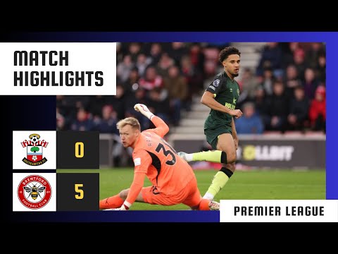 Southampton - Brentford | 0:5 | Highlights | Premier League 2024-25 | southampton brentford