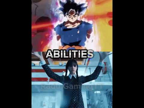 Wednesday Addams vs Son Goku