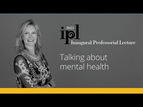 Prof Susanna Every Palmer IPL - Talking about mental health