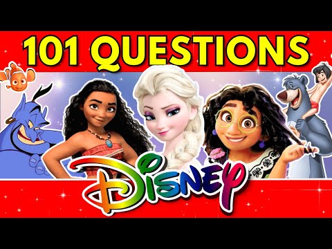 Disney Trivia Quiz 🏰🌟 101 Disney Quiz Questions ✅