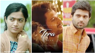 Arijit Singh: Tera Fitoor Lofi Whatsapp Status | Dear Comrade 💗Love Status | Tera Fitoor Lofi Status