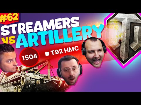 #62 Streamers vs Artillery | World of Tanks Funny Moments