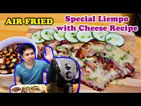 AIR FRIED SPECIAL LIEMPO STEAK with MELTED CHEESE