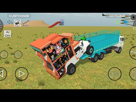 truck dj pickup 4x4 game play new update #truck #gamingvideos