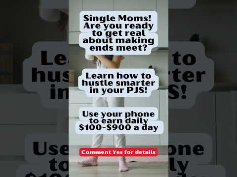 Single Moms! Are you ready to get real about making ends meet  #workfromhomejobsformoms  #onlinejobs