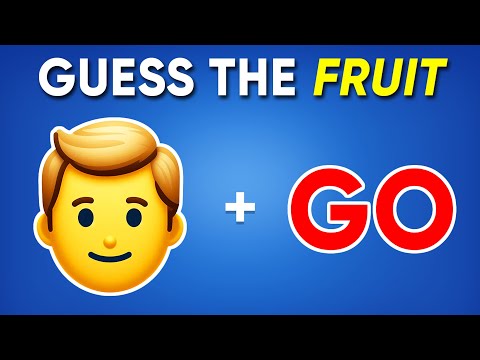 Guess The FRUIT by Emojis?  | Daily Quiz