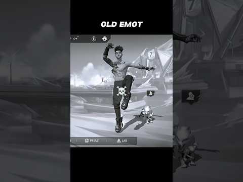 Free fire new emote V'S OLD emote 💀#freefire #sorts #virelshorts #oldisgold