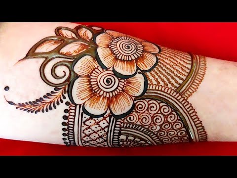 Easy Bridal Mehandi Designs 2025 || New Latest Dulhan Mehandi Designs ||Floral Henna Designs