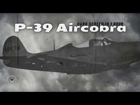 P-39 Airacobra Steady Flight ⨀ Relaxing Engine Noise for Deep Sleep & Focus