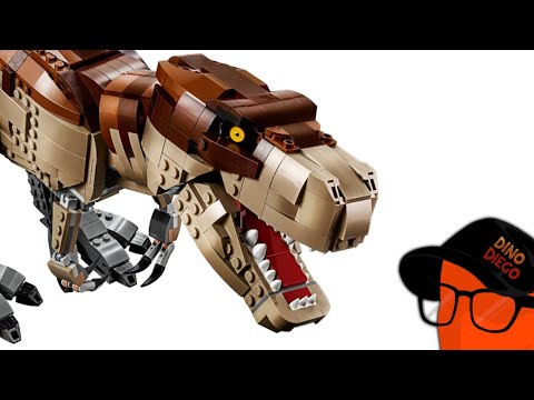 building a Jurassic Park lego set while drinking