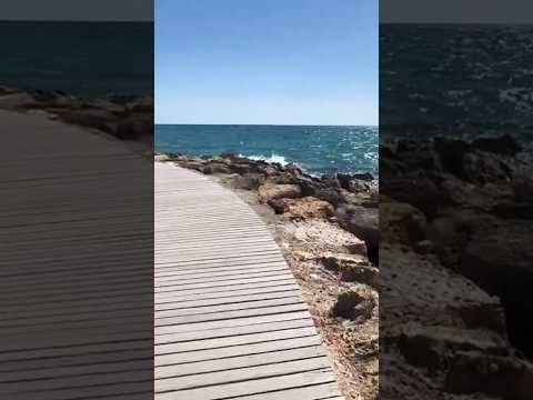 Salou España 🇪🇸 paseo junto al mar 😍 #youtubeshorts #remix #shorts #short #mediterranean #salou