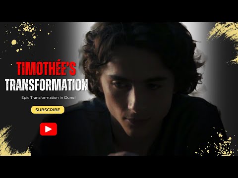 Timothée Chalamet’s Epic Transformation in Dune: Noble Heir to Desert Warrior #shorts #dune