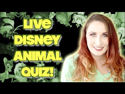 LIVE Disney Animal Quiz