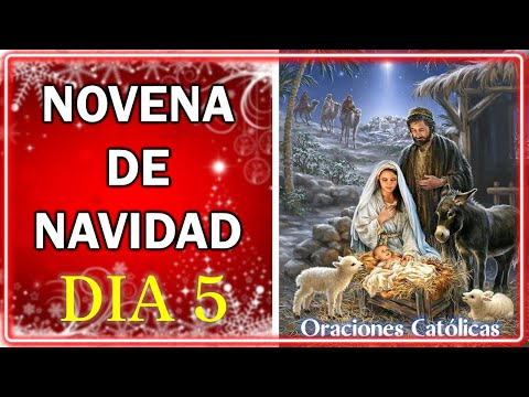 NOVENA DE NAVIDAD DIA 5🎄20 DE DICIEMBRE 🎅 QUINTO DIA DE LA NOVENA DE NAVIDAD 🎄