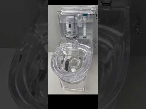 Transparent Toilet | Transparent Toilet Bowl, Water Closet #plumbingengineering #youtubeshorts