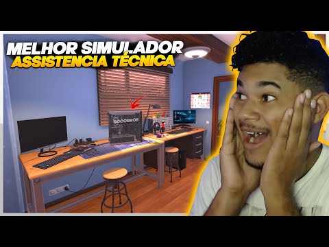 ABRI UMA ASSISTENCIA TÉCNICA! FAZENDO LIMPEZA DE PC GAMER E UPGRADES - PC BUILDING SIMULATOR #1