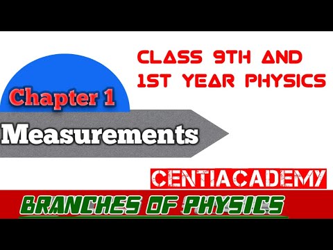 |Ch1 Measurements: |Branches Of Physics|Class 9th & 1st Year Physics| |Sir Tahir Hussain|